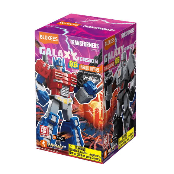 Blokees Transformer Galaxy Figure Mystery Box Version 06 Parallel Universe