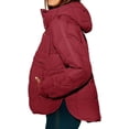 thumbnail image 4 of Women's Quilted Pullover Puffer Jacket Oversized Long Sleeve Hooded Coats Lightweight Winter Warm Pullover Outwear, 4 of 4