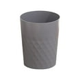 thumbnail image 3 of Kitchen Trash Can, Step-On Garbage Can with Lid, Tall Kitchen & Bathroom Trash Can, Small Office Waste Bin, Gray - Xuniizn, 3 of 8