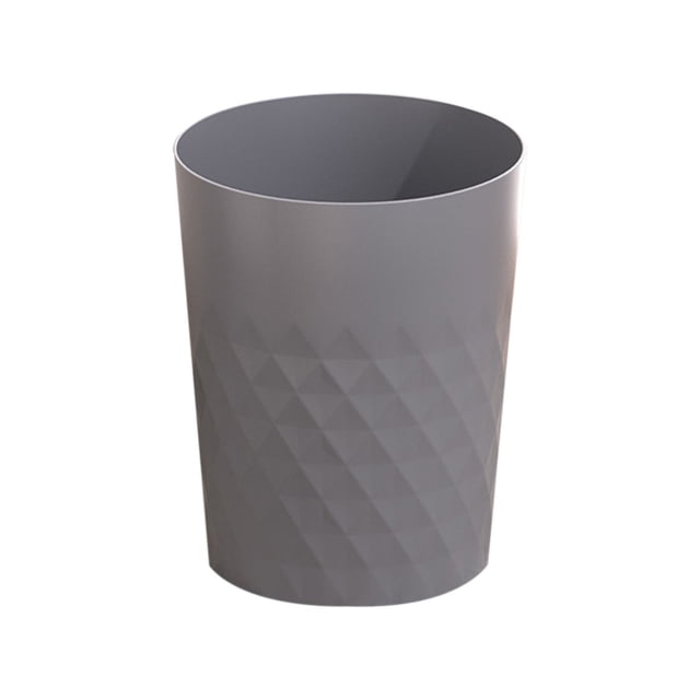 Kitchen Trash Can White with Modern Design 25×20cm Narrow Trash Can Bathroom for Small Spaces