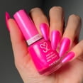 thumbnail image 4 of Salon Perfect Neon Nail Polish, 453 Rave Blush, 0.5 fl oz, 4 of 7