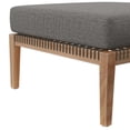 thumbnail image 6 of Lounge Sectional Sofa Set, Grey Gray Natural, Teak Wood, Outdoor Patio Balcony Cafe Bistro Garden Hospitality Restaurant, Modern Contemporary HB34456, 6 of 14