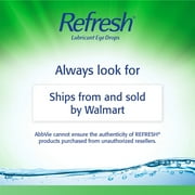 Refresh Plus Lubricant Eye Drops Preservative-Free Artificial Tears, 0.4 ml, 70 Count