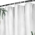 thumbnail image 3 of Watercolor Autumn Pumpkins Eucalyptus Leaves Shower Curtain,Washable Bathtub Curtains with Hooks Basic Polyester Fabric Curtains for Bathroom Bathtub Autumn Holiday, 3 of 5