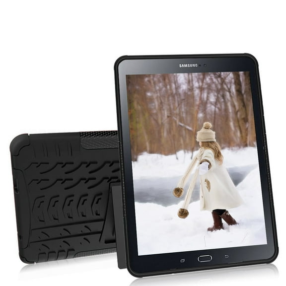 Goldcherry for Galaxy Tab S2 8.0 T710 Case Hybrid Armor with Stand Feature Detachable Dual Layer Protective Shell Hard Back Coverfor Samsung Galaxy Tab S2 8.0”SM-T710/ T713/T715(Black)