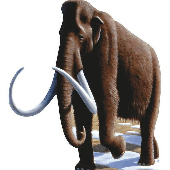 SP12859 Paleolithic Woolly Mammoth Prehistoric Beast Cardboard Cutout Standee Standup
