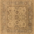 thumbnail image 1 of Ahgly Company Indoor Square Oriental Brown Industrial Area Rugs, 6' Square, 1 of 4