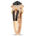 thumbnail image 3 of Everly Women's Diamond 10K Rose Gold Engagement Ring, 3 of 6