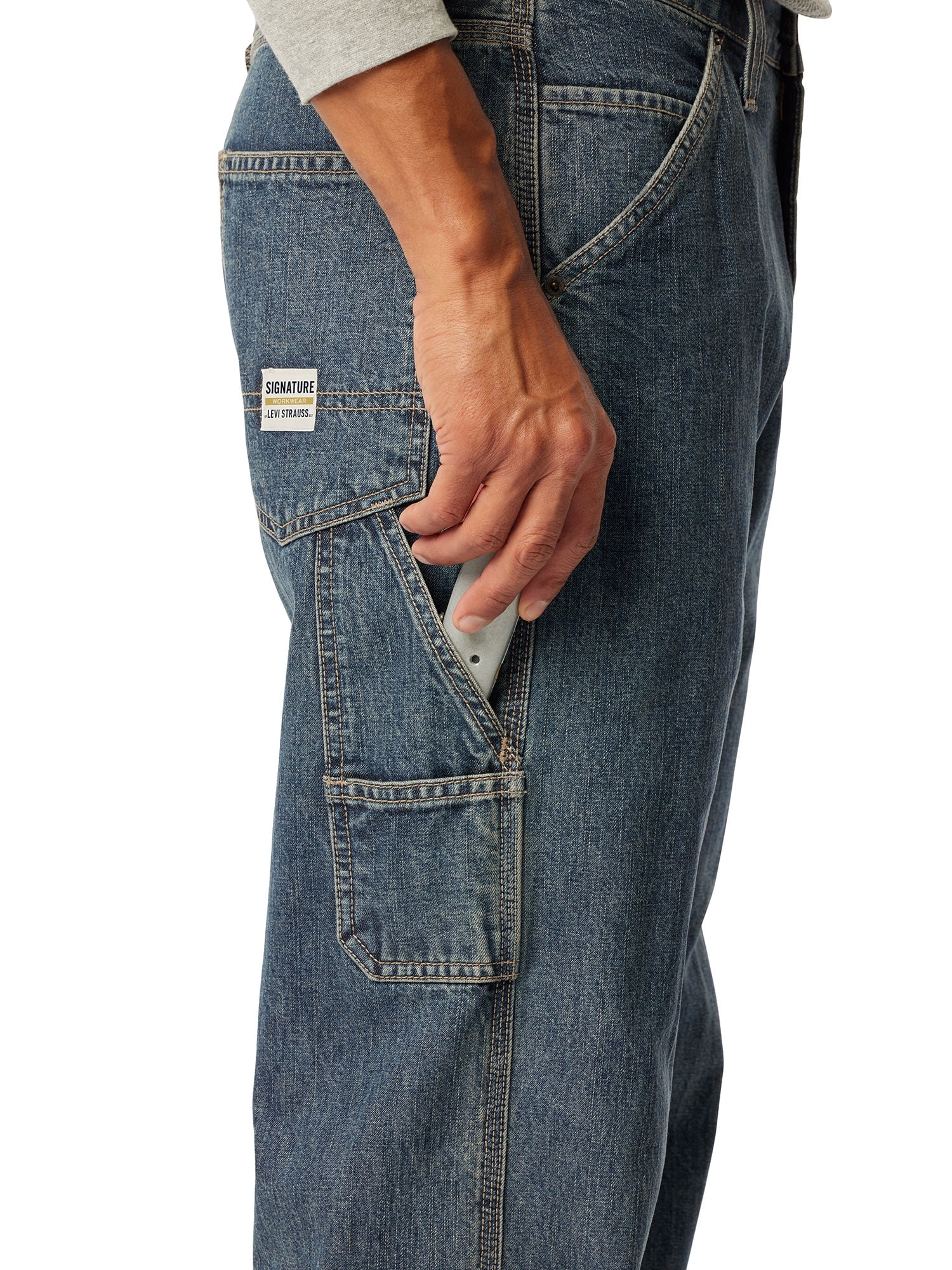 Levi Strauss Signature Men's and Big and Tall Carpenter Jean