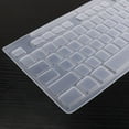 thumbnail image 4 of 1 Pce Film de Protection pour Clavier Housse de Protection Anti-Poussière Protecteur de Clavier (Transparent), 4 of 8