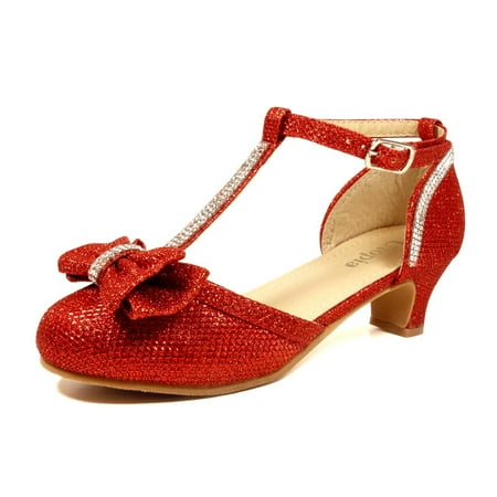 

Nova Utopia Girl Heel Sandals RedGlitter 12
