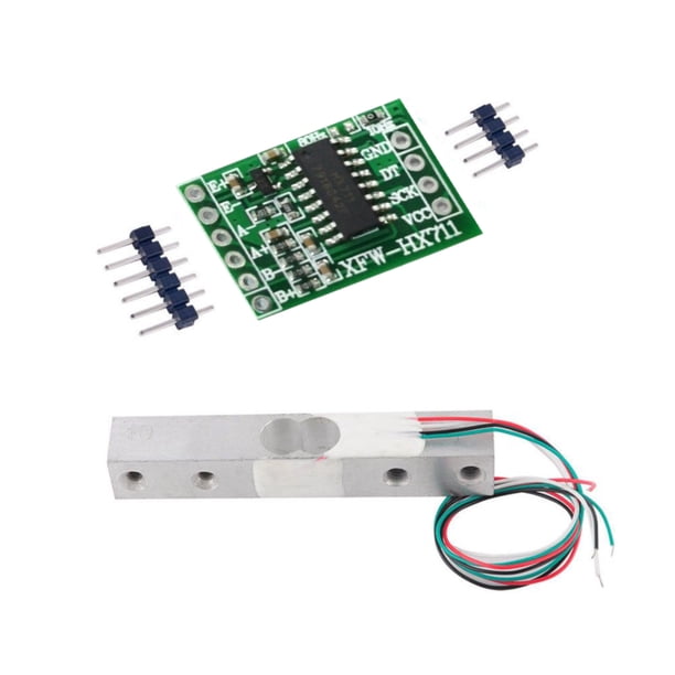 Sensor de presión de pesaje de rango pequeño de 1/5/10/20 kg y módulo HX711AD Celda de carga y módulo HX711 seitruly MK1478-01