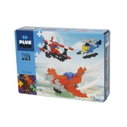 Plus-Plus - Instructed Play Building Set - 170 pc Aircrafts - Construction Building STEM | STEAM Toy, Interlocking Mini Puzzle Blocks for Kids