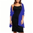 thumbnail image 6 of Women's Chiffon Shawls and Wraps, Wedding Evening Cape Flapper Scarf Stole, Elegant Soft Bridal Bolero Party Dress Cover Up, 6 of 6