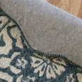 thumbnail image 3 of Ox Bay Daisey 3' Round Blue/Ivory Floral Wool Indoor Area Rug, 3 of 5