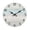 B, variant on Wall Clock Silent Non Ticking Wall Clocks Battery Operated, Teal Rustic Clock Decorative for Kitchen Bathroom Bedroom Living Room(10 In)