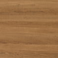 thumbnail image 4 of CorLiving Ivo Modern Round Brown Engineered Wood and Black Steel Pedestal Dining Table - Small Pedestal Dining Room Table for 3, Ideal Small Round Kitchen Table, Bistro Cafe Table, 4 of 6