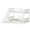 White, variant on Gymax Twin over Twin Bunk Wooden Low Bed with Slide Ladder for Kids White