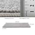 thumbnail image 2 of Pure Era Bullnose 9" x 30" Carpet Stair Treads Protector Cover Indoor Non Slip Self Adhensive Set of 14,Light Gray, 2 of 9