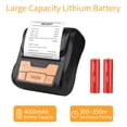 thumbnail image 3 of Label printer,Android Adjustable Label Maker With Ios Printer Use With S Restaurant Thermal Receipt Restaurant Printer Bt Portable Bt Label App Compatible Printer Bt Use Ios Android Compatible Ios, 3 of 6