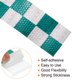 thumbnail image 4 of Cinta Reflectante Uxcell, 2 Rollos de 10 pies x 2 pulgadas, Cinta Adhesiva de Alta Visibilidad para Seguridad, Reflector Cuadrado Verde Blanco, 4 of 6