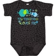 thumbnail image 3 of Inktastic My Mawmaw Loves Me Cute Elephants Boys or Girls Baby Bodysuit, 3 of 5