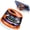 1 Pack Orange, variant on Mini Speaker With RGB Lighting, Can Be Used As A Phone Stand
