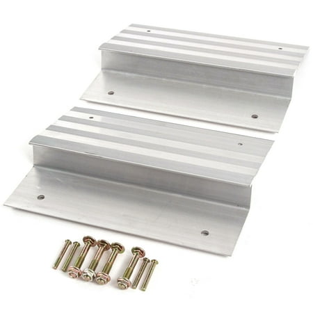 12 Inch Top Loading - Red Hound Auto Compatible with Ramp Aluminum Truck Top End Kit with Hardware Loading ATV Mower Motorcycle 12 Inches Wide 2 Pieces