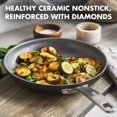 thumbnail image 2 of GreenPan Chatham 10" Ceramic Non-Stick Open Frypan, Grey - CC000119-001, 2 of 7