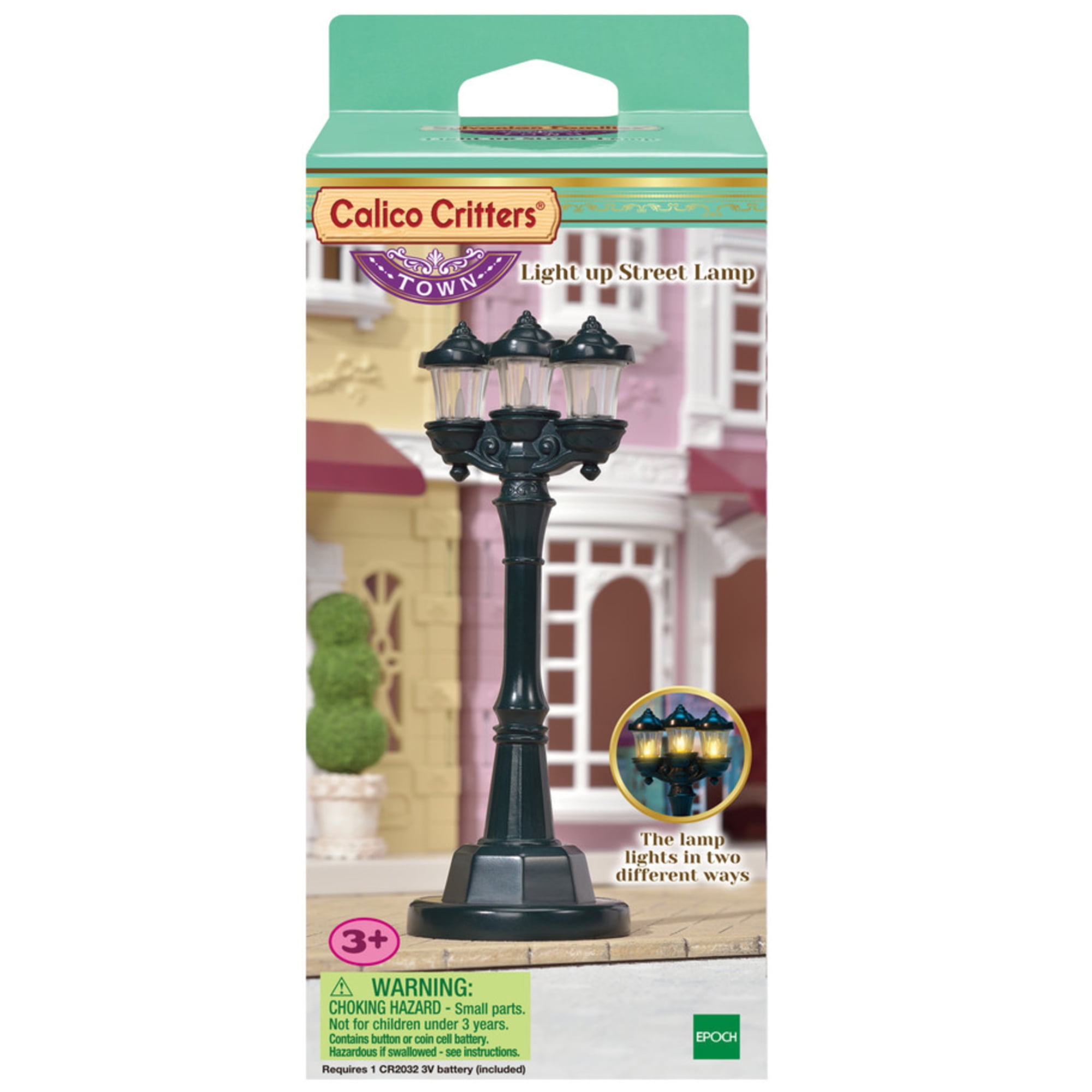 Calico Critters Light Up Street Lamp Town Series 