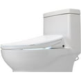 thumbnail image 3 of UX Pearl Bidet Toilet Seat in Elongated White |    Low Profile | Endless Warm Water | Arced Stainless Steel Nozzle | LED Nightlight | Dryer | Deodorizer | 3 Year Warranty, 3 of 8