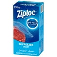 Ziploc® Brand Freezer Bags, Quart, 38 Count