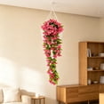 thumbnail image 4 of Flores Colgantes de Glicinia Artificial – Enredaderas Artificiales de Seda para Arcos de Boda, Paredes, Vallas de Jardín y Decoración de Interiores y Exteriores., 4 of 6
