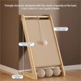 thumbnail image 4 of Cat Scratching Post, Wooden Sisal Removable Wear-Resistant Scratching Board for Kittens and Adult Cats, 4 of 5