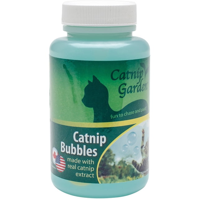 Juguete Catnip Garden Bubbles para gatos con forma de multimascota