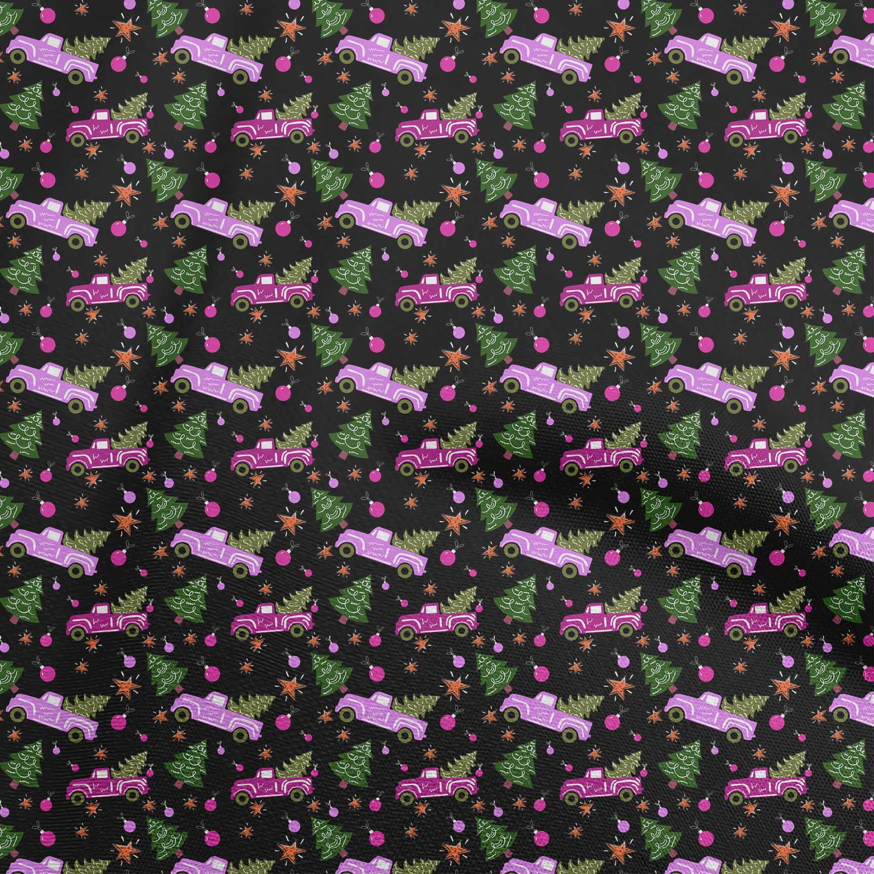 oneOone Cotton Jersey Purple Fabric Christmas Diy Clothing Quilting Fabric Print Fabric By Yard 58 Inch Wide