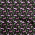 thumbnail image 1 of oneOone Cotton Silk Purple Fabric Christmas Sewing Fabric By The Yard Printed Diy Clothing Sewing Supplies 42 Inch Wide, 1 of 4