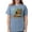 Blue Jean, variant on CafePress - Sunflowers & Kitten Ash Grey T Shirt - Womens Comfort Colors® Shirt