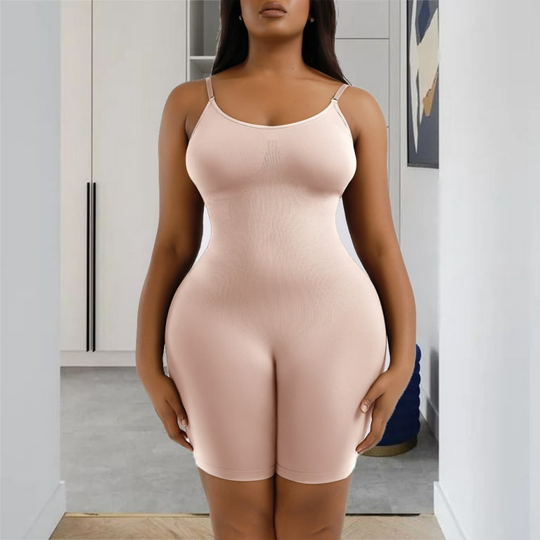 Strapless Shapewear Bodysuit Tummy Control Full Body Shaper Seamless Butt  Lifter Thigh Slimmer for Under Dress