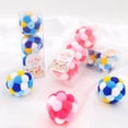 thumbnail image 2 of Cat Toy Plush Ball 3PCS Interactive Pet Play Ball Kitten Chew Toy with Bell, 2 of 10