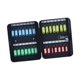 thumbnail image 4 of Caja de almacenamiento de llaves con cerradura de código, armario para llaves con cerradura, organizador de utilidad negro, armario para llaves, acces 28 tarjetas clave, 4 of 8
