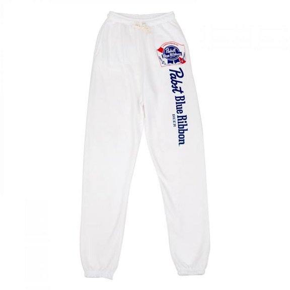 Pabst Blue Ribbon 853589-large-36- Pabst Blue Ribbon Classic Logo Sweatpant Joggers - Large - 36-38