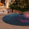 thumbnail image 6 of Picia Cosmic Paint Swirl Print Christmas Tree Skirt , Christmas Tree Skirt Ornaments for Merry Christmas Holiday Party Decorations Indoor Outdoor-48", 6 of 7