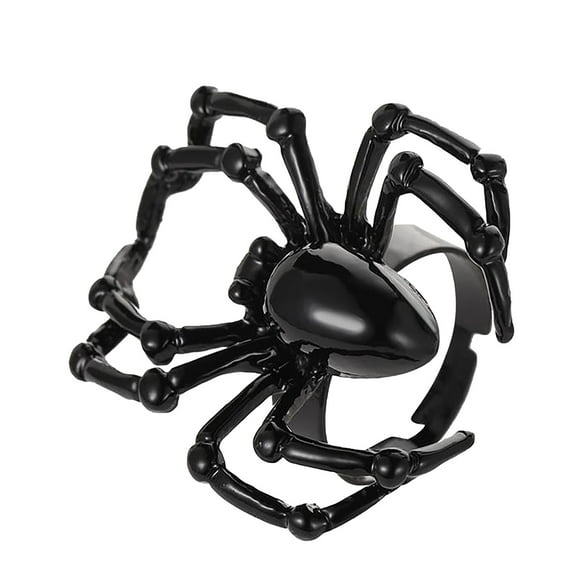 zanvin Holiday Clearance, Halloween Funny Spider Open Personality Dripping Free Size