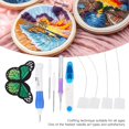 thumbnail image 4 of Punch Needle Embroidery Kits, Durable Ergonomic Design Scissors Punch Needle Set, For Embroidery Starter, 4 of 8