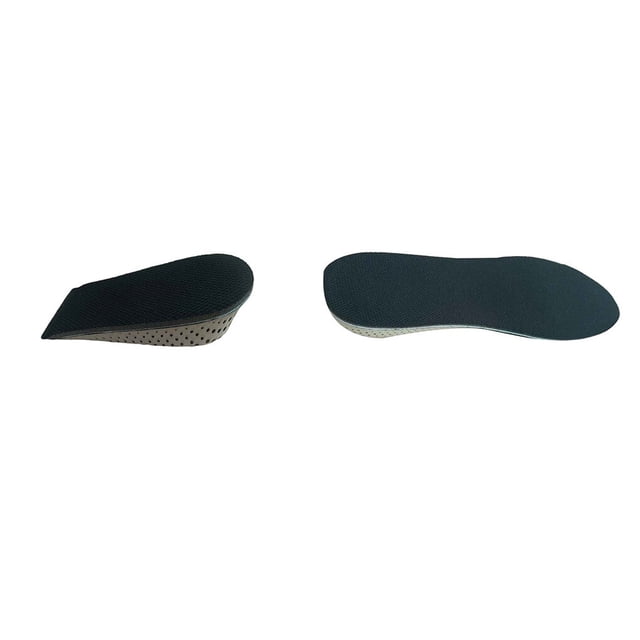 1 Paire de Semelles Rehaussantes pour Chaussures Femmes Hommes, Coussinets de Talon en EVA, Demi, 3cm