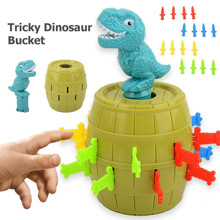 Dinosaur Toys Family Game Dinosaur Board Games for Kids 2-4 Players Puzzle  Game Educational Toys Birthday Toy for Ages 3, 4, 5, 6, 7