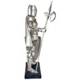 thumbnail image 3 of Design Toscano QS29041 Statue de Chevalier Gothique Garde Château Médiéval Nuremberg, Argent, 3 of 6