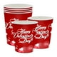 thumbnail image 2 of Vasos de papel desechables en pack de 20 – Diseños multicolores temáticos del Día de San Valentín | Cristalería duradera de un solo uso de 9x7 cm para bebidas calientes y frías | Suministros para, 2 of 6