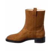 Stuart Weitzman Lenora Suede Bootie, 7.5, Brown